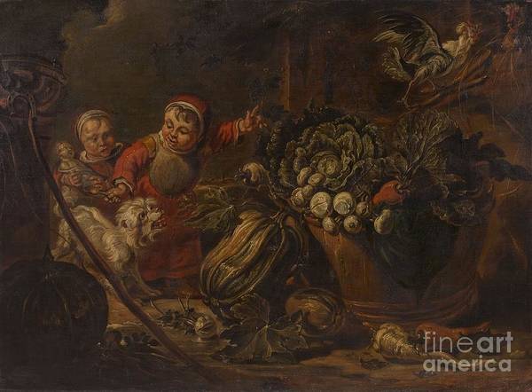 A Peasant Family Dining in An Interior - Jacob Jordaens