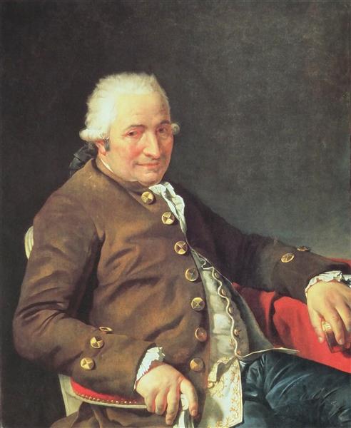 Portrait of Charles-Pierre Pecoul, 1784 - 雅克-路易‧大衛