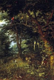 The Earthly Paradise - Jan Brueghel, o Jovem