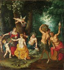 The Feast of Bacchus - Jan Brueghel el Joven