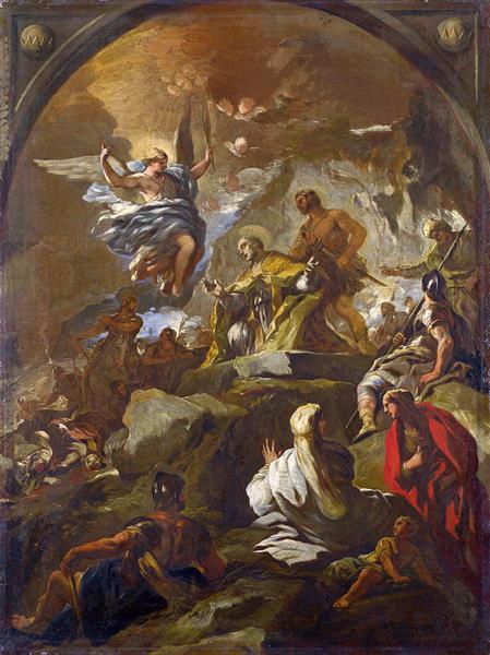 The Martyrdom of Saint Januarius, 1690 - Luca Giordano