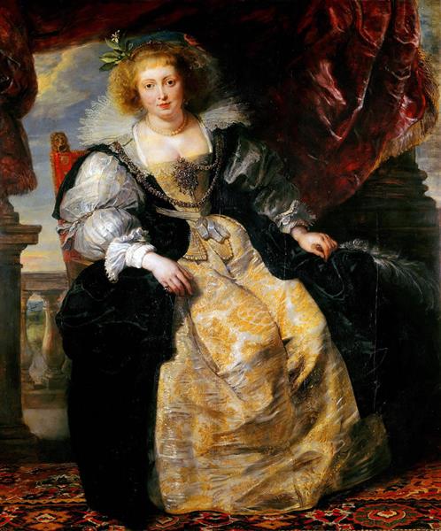 Helena Fourment, c.1631 - Pierre Paul Rubens