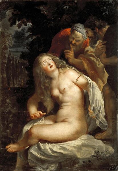 Susanna and the Elders - Pierre Paul Rubens