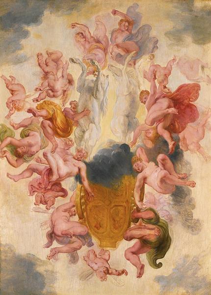 The Chariot of Apollo - Pierre Paul Rubens
