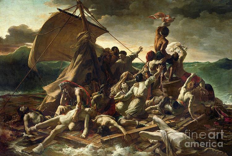 The Raft of the Medusa, 1818 - 1819 - Théodore Géricault