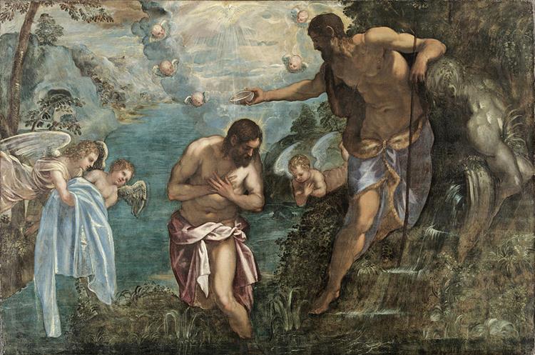 Baptism of Christ - Tintoretto