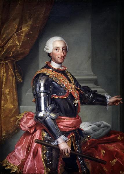 Charles III of Spain, 1761 - Anton Raphael Mengs