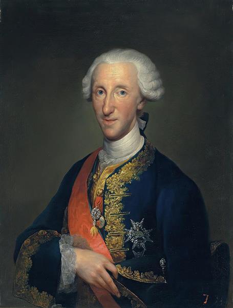 Portrait of Don Luis De Borbon Infante of Spain - Антон Рафаэль Менгс