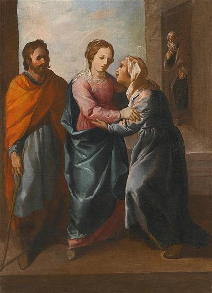 The visitation - Francisco de Herrera der Ältere