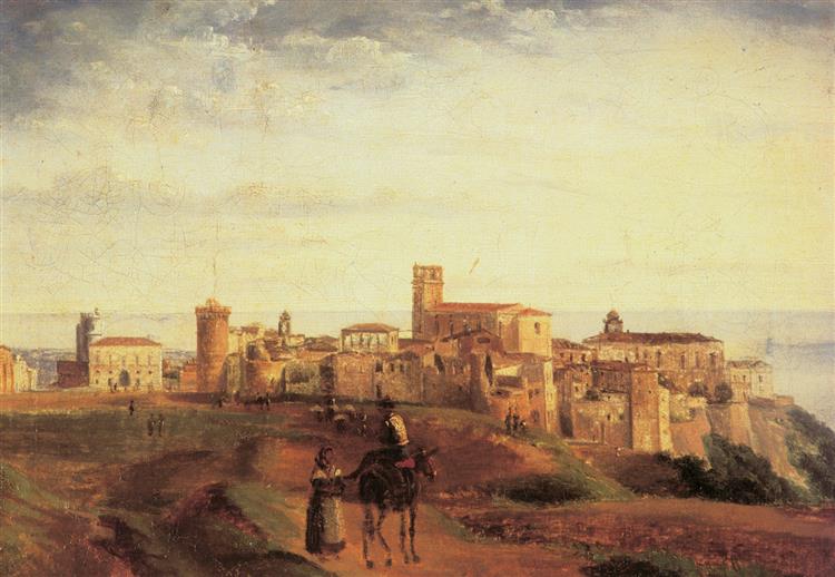 View of Vasto, 1831 - Gabriele Smargiassi
