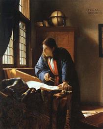 The Geographer - Johannes Vermeer