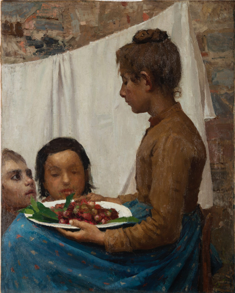 The cherries, 1888 - 1889 - Pellizza da Volpedo