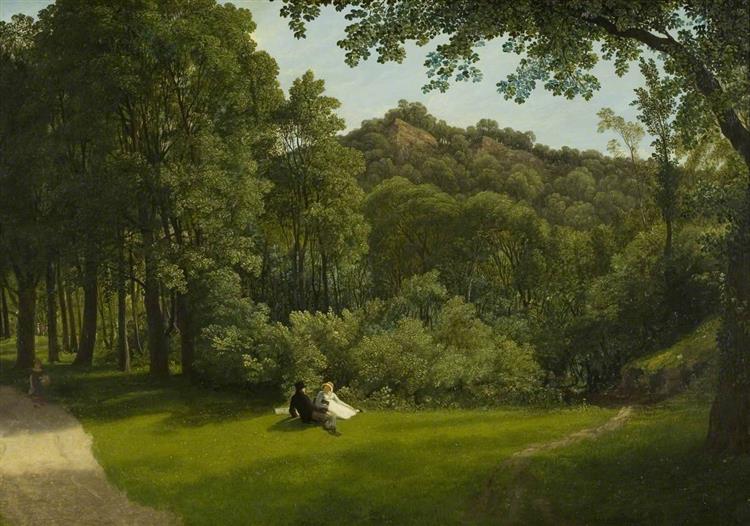 A Scene in Leigh Woods - Francis Danby