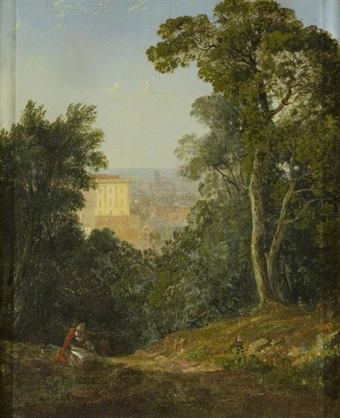 View over Bristol from Leigh Woods - Francis Danby