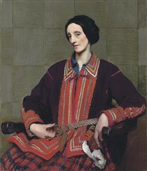 Portrait of Hilda Spencer Watson - George Spencer Watson (1869 1934)