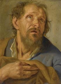 Portrait of an old man - Jacob Toorenvliet