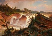 Chaudière Falls, Canada - Johann Hermann Carmiencke