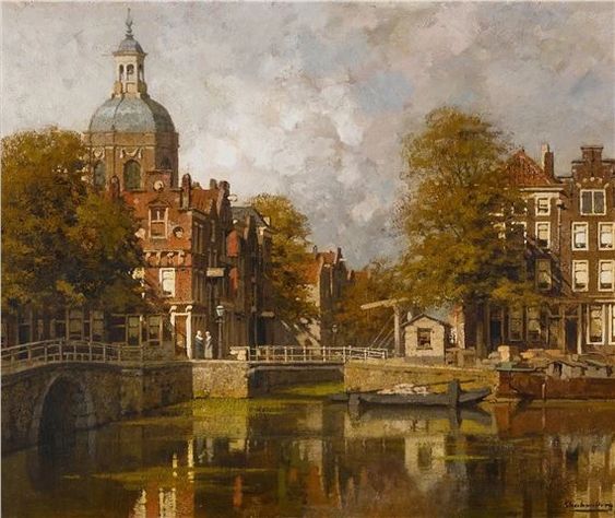 The Marekerk in Leiden - Johannes Christiaan Karel Klinkenberg