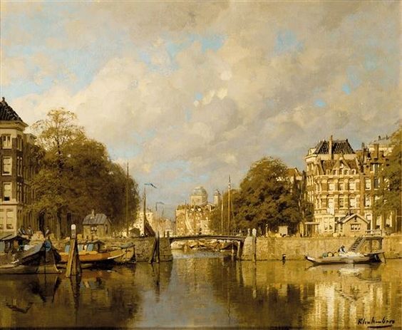 De oude Waal, Amsterdam - Johannes Christiaan Karel Klinkenberg