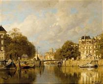 De oude Waal, Amsterdam - Johannes Christiaan Karel Klinkenberg