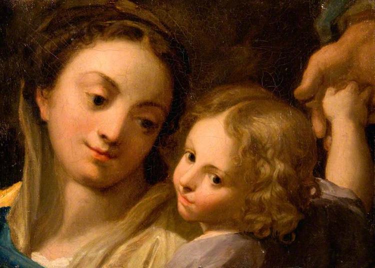 Madonna and Child (after Correggio) - John Graham-Gilbert