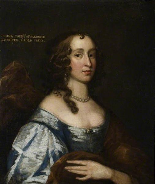 Jemima Crewe (1625–1674?), 1st Countess of Sandwich - John Hayls