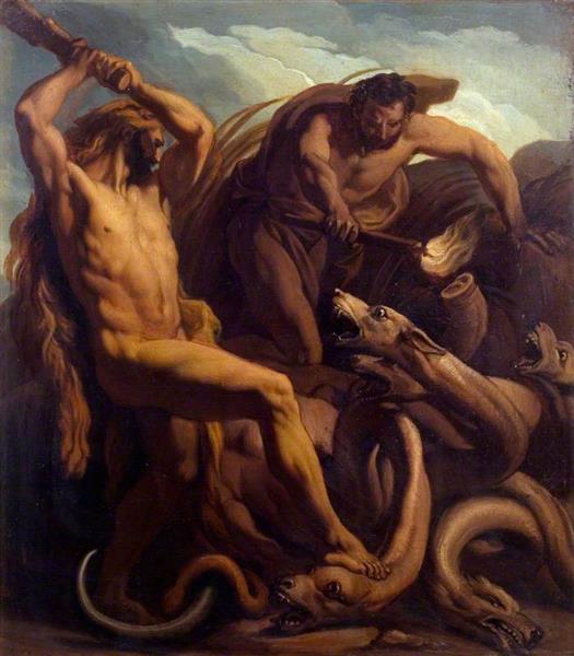 Hercules Slaying the Hydra - Louis Cheron