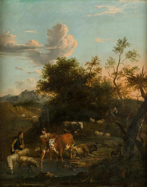 Landscape - Nicolaes Pietersz. Berchem