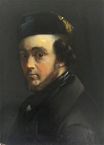 Self portrait - Petrus van Schendel