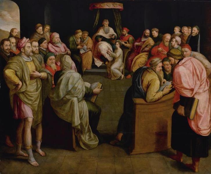 Christ among the Doctors - Frans Pourbus the Elder