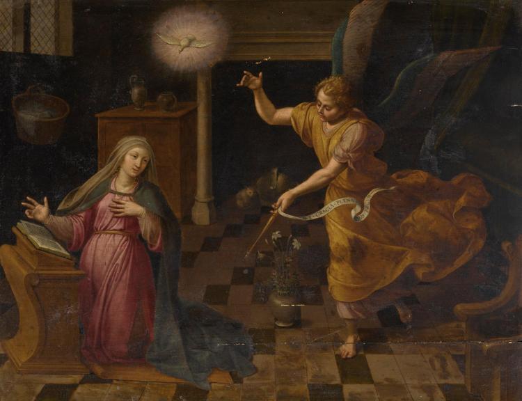 The Annunciation - Frans Pourbus the Elder