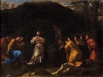 Cristo presenta l’ostia agli apostoli - Giacinto Gimignani