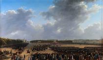 Parade Celebrating the End of Military Action in the Kingdom of Poland on Tsaritsa Meadow in St Petersburg on 6 october 1831 - Grigory Chernetsov
