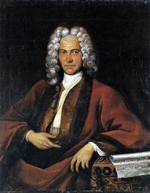 Portrait of Johann Joseph Fux - Jacob van Schuppen