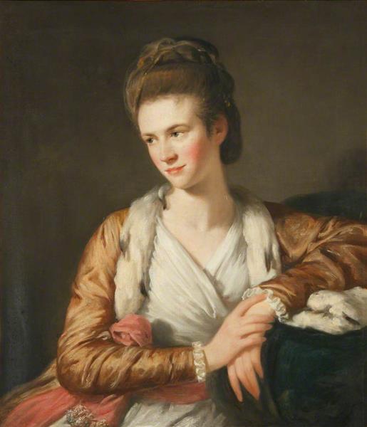 Portrait of a Woman (called 'Anne Craster, d.1832') - Nathaniel Hone the Elder