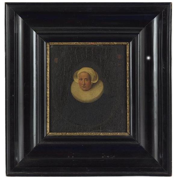 Portrait of a Lady with a Ruff and Bonnet - Thomas de Keyser