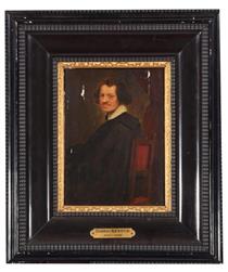 Half-length, portrait of a seated man - Thomas de Keyser