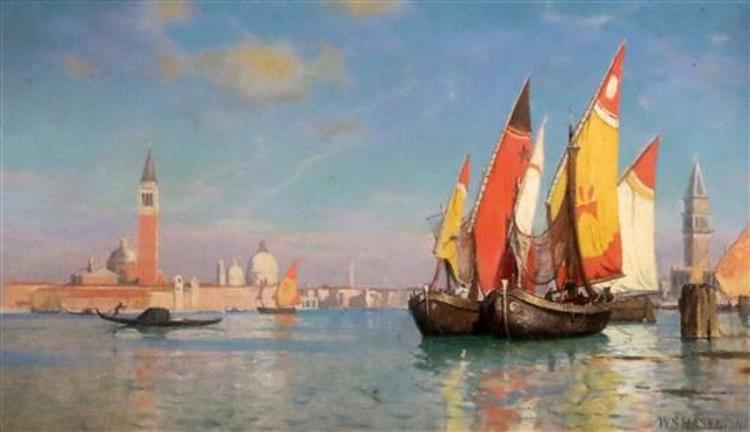 View of Venice - William Stanley Haseltine