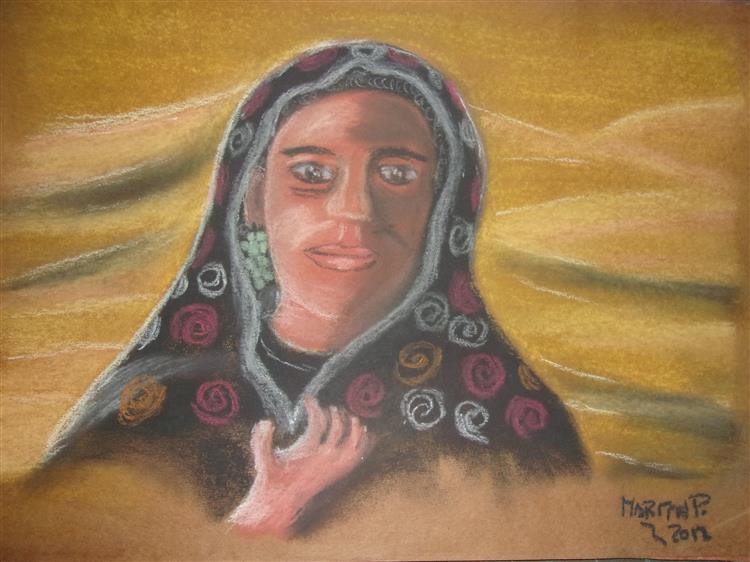 Mujer en el desierto, 2012 - Ателье