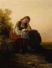 Meditation - Johann Georg Meyer