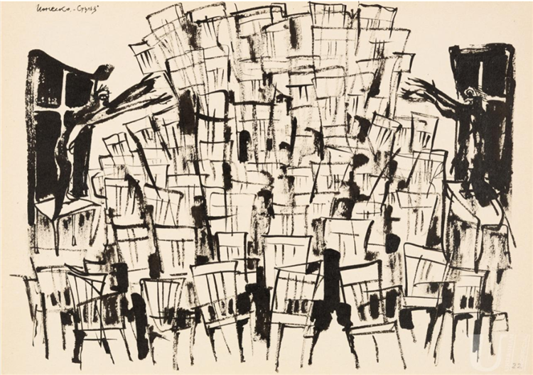 Ionesco. Chairs, 1958 - Vilen Barsky