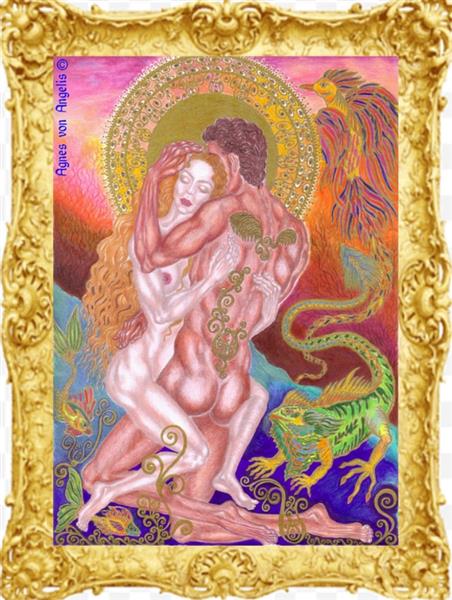 Spirituality and Love in Feminine and Masculine and Evolution, 2020 - Agnes von Angelis AvA