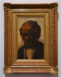 Moor with turban - Joaquin Agrasot y Juan