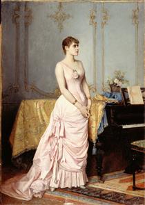 Rose Caron, French singer - Огюст Тульмуш