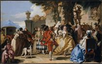 A dance in the country - Giovanni Domenico Tiepolo