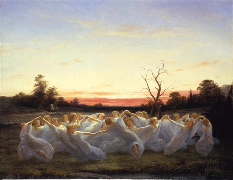 Meadow Elves, 1852 - Nils Blommér