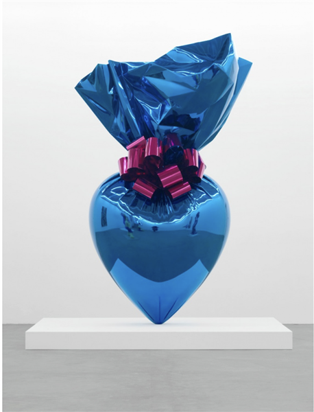 Sacred Heart (Blue/Magenta), 1994 - 2007 - Jeff Koons