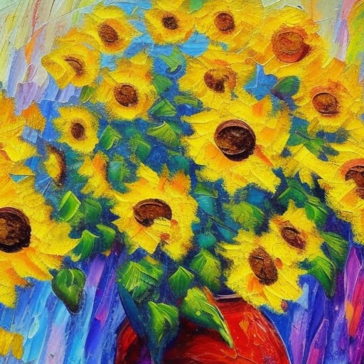 Sunflowers, c.2022 - c.2023 - Robin Fadel