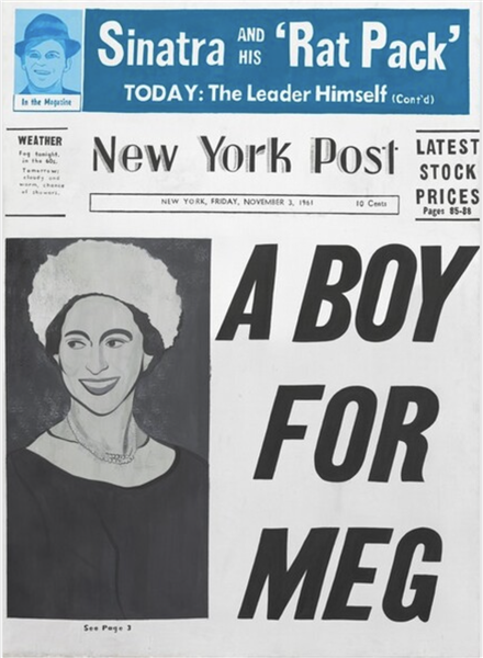 A Boy for Meg, 1962 - Энди Уорхол