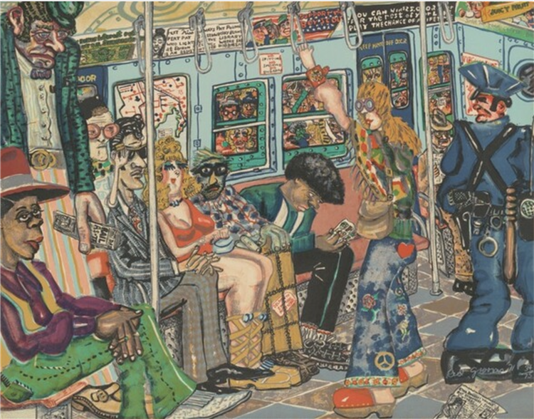 Local, 1971 - Red Grooms - WikiArt.org
